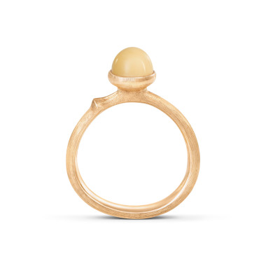         Gelbgold, Ringe, Ole Lynggaard Copenhagen Lotus Tiny Ring