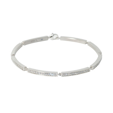         Weißgold, Armschmuck, Schmuckwerk Armband Saturn