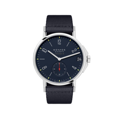         Damen- und Herrenuhr, Automatik, NOMOS Glashütte Ahoi neomatik Atlantik