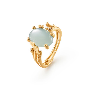         Gelbgold, Ringe, Ole Lynggaard Copenhagen BoHo Ring klein