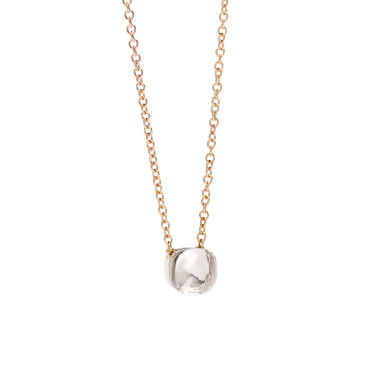         Roségold, Halsschmuck, Pomellato Nudo Petit Halskette mit Anhänger