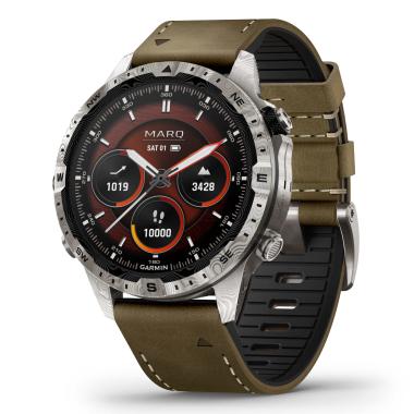 Herrenuhr, Quarzwerk, Garmin MARQ® Adventurer (Gen 2) – Damascus Steel Edition