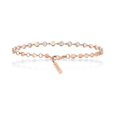 Armschmuck, Roségold, Messika D-Vibes Armband KM