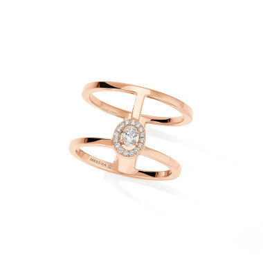         Roségold, Ringe, Messika Glam'azone 2 Rows Ring