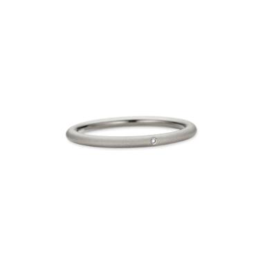 Ringe, Weißgold, Niessing Aura® Farbring