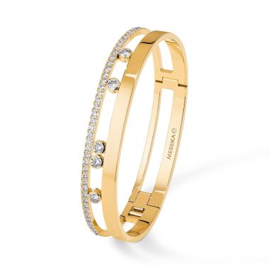 Armschmuck, Gelbgold, Messika Move Romane GM Armspange