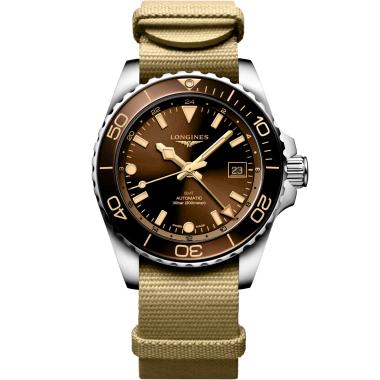 Unisex, Automatik, Longines HydroConquest GMT