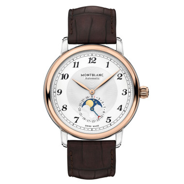 Damen- und Herrenuhr, Automatik, Montblanc Star Legacy Moonphase