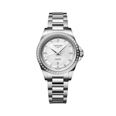 Damenuhr, Automatik, Longines CONQUEST