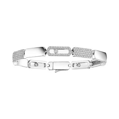 Armschmuck, Weißgold, Messika Imperial Move KM Armband