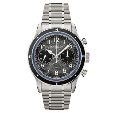 Damen- und Herrenuhr, Automatik, Montblanc 1858 Automatic Chronograph 0 Oxygen The 8000
