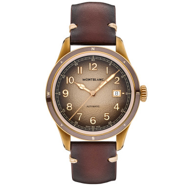 Automatik, Damen- und Herrenuhr, Montblanc 1858 Automatic Date 0 Oxygen