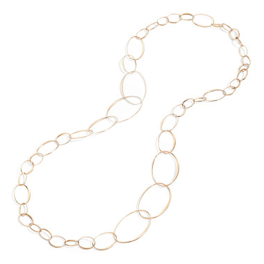        Roségold, Halsschmuck, Pomellato Gold Halskette