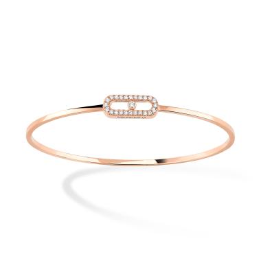 Armschmuck, Roségold, Messika Move Uno Flex Armreif