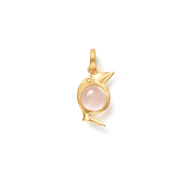         Gelbgold, Halsschmuck, Ole Lynggaard Copenhagen Bird Family Charm