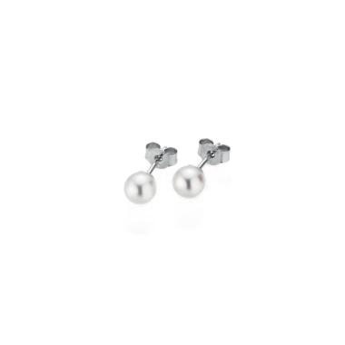 Ohrringe, Weißgold, Gellner Basics Ohrstecker