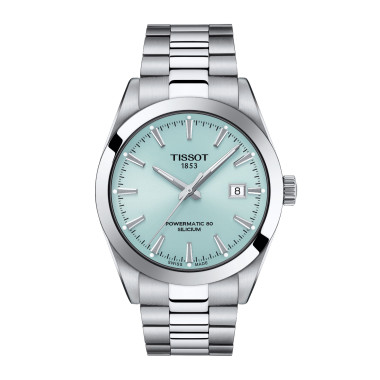 Damen- und Herrenuhr, Automatik, Tissot Gentleman Powermatic 80 Silicium