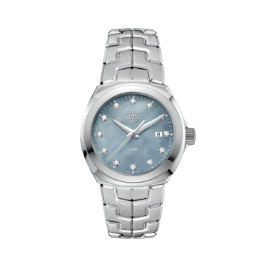 Quarzwerk, Damenuhr, TAG Heuer TAG HEUER LINK DATE