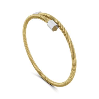 Armschmuck, Platin, Niessing Colette Elementyx Embrace Hexagon Armreif