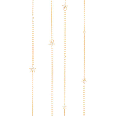 Halsschmuck, Gelbgold, Ole Lynggaard Copenhagen Shooting Stars Collier