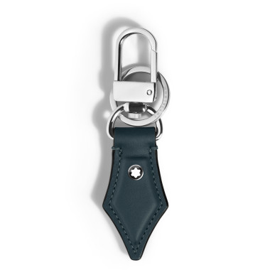         Montblanc Schlüsselanhänger mit Federdetail aus Meisterstück Leder