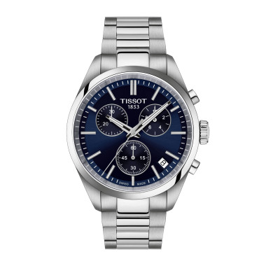         Herrenuhr, Quarzwerk, Tissot PR 100 Chronograph
