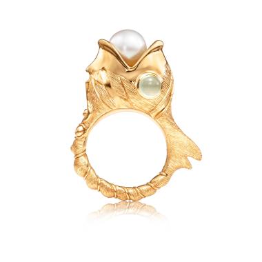 Ringe, Gelbgold, Ole Lynggaard Copenhagen Young Fish Ring