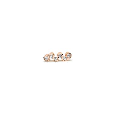 Armschmuck, Rotgold, Niessing Colette C Diamond Wave Anhänger