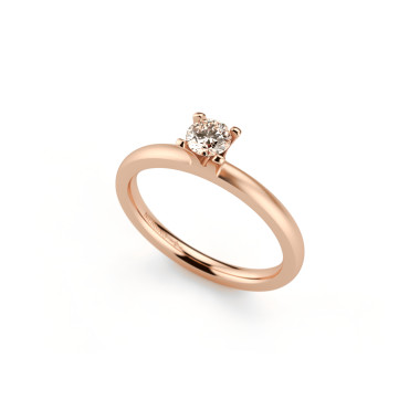         Rotgold, Ringe, Niessing Amatis 4 Krappen Ring