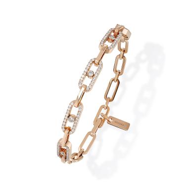 Armschmuck, Roségold, Messika Move Uno Multi Armband