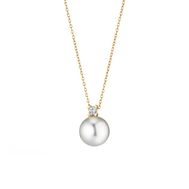 Halsschmuck, Gelbgold, Gellner H2O Collier