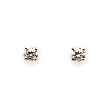 Ohrringe, Gelbgold, Juwelier Michels CLASSICS Ohrringe je 0,10 Karat Gelbgold 