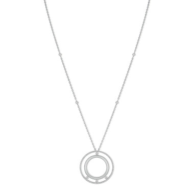         Weißgold, Halsschmuck, Messika Lange Move Romane Halskette