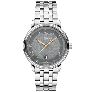         Herrenuhr, Automatik, Montblanc Tradition Automatic Date 40 mm
