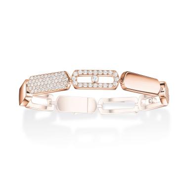 Armschmuck, Roségold, Messika Imperial Move Armband