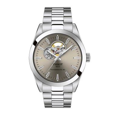 Unisex, Automatik, Tissot Gentleman Powermatic 80 Open Heart