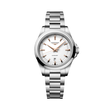         Damenuhr, Quarzwerk, Longines CONQUEST