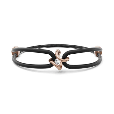 Armschmuck, Roségold, Niessing Spannring® Ära Armband