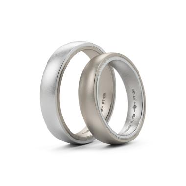 Ringe, Weißgold, Niessing Tango Trauringe