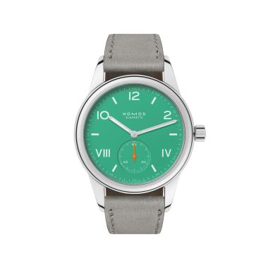 Unisex, Handaufzug, NOMOS Glashütte Club Campus electric green