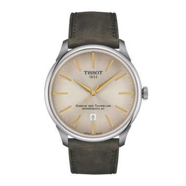         Herrenuhr, Automatik, Tissot Chemin des Tourelles Powermatic 80 42 mm