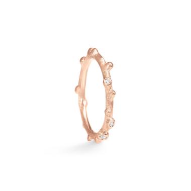 Ringe, Roségold, Ole Lynggaard Copenhagen Nature Ring