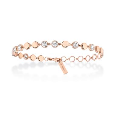 Armschmuck, Roségold, Messika D-Vibes Armband MM