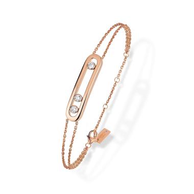Armschmuck, Roségold, Messika Move Classique Armband