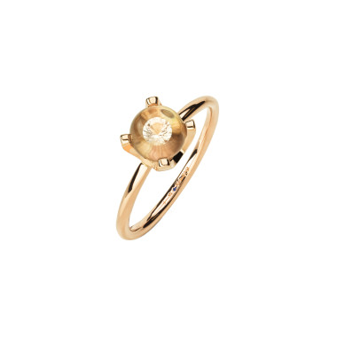         Rotgold, Ringe, Schmuckwerk Glasklar Ring