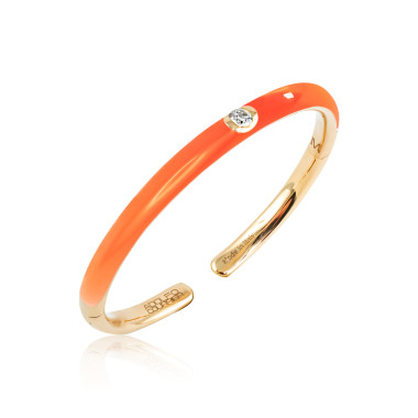         Roségold, Armschmuck, Adolfo Courrier Bangle