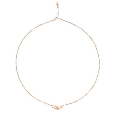 Halsschmuck, Roségold, DoDo Halskette Nodo