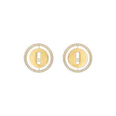 Ohrringe, Gelbgold, Messika Lucky Move Ohrstecker
