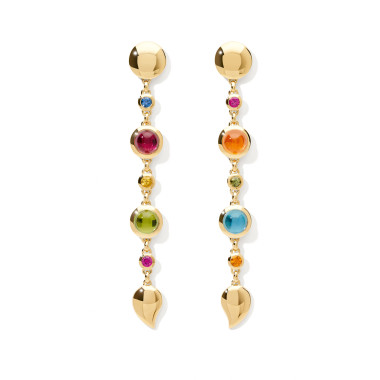         Gelbgold, Ohrringe, Tamara Comolli BOUTON Ohrringe Long 'Candy'