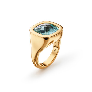 Ringe, Gelbgold, Ole Lynggaard Copenhagen Cushion Ring